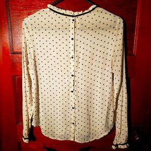 Polka Dot Forever 21 Blouse